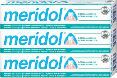 Toothpaste Meridol Tripack