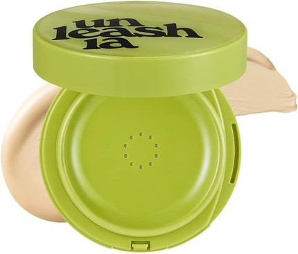 Foundation Cushion Unleashia Satin Wear Healthy Green Cushion