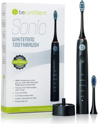 Elektrische Zahnbürste Beconfident Sonic Electric Whitening Toothbrush Black Rose Gold