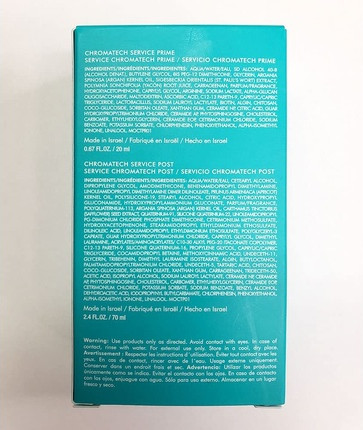 Наборы для ухода за волосами Moroccanoil Chromatech Service Профессиональный образец комплекта из двух предметов