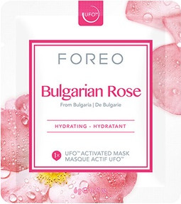 Feuchtigkeitsmaske Foreo Bulgarische Rose UFO-Aktivierte Maske
