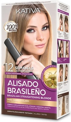 Glättendes Handpflegeset Kativa Brazilian Smoothing Blonde