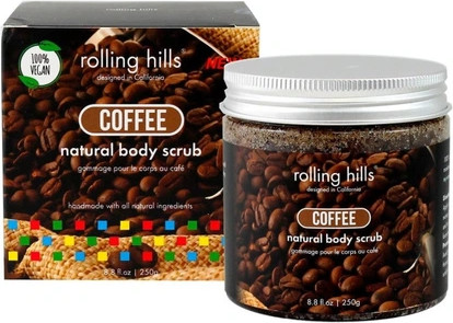 Tabiiy tana uchun skrab Rolling Hills Rolling Hills
