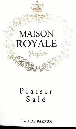 Body Care Set Maison Royale Maison Royale Plaisir Salt