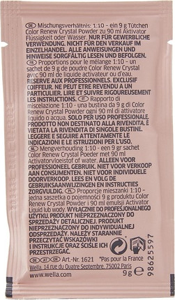 Powder Wella Color ReNew Crystal Powders Color Correction