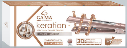 Hair Straightener Ga.Ma Starlight Keration