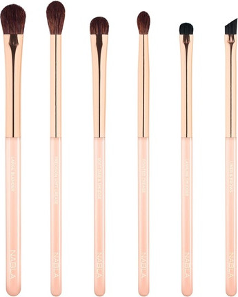 Pinselset Nabla Denude Collection Augen- und Augenbrauenpinsel-Set