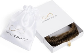 Hair Extensions Infinity Braids Infinity Braids Fishtail Braid Jolie Copper Bronze