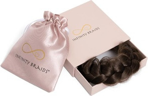 Haarverlängerung Infinity Braids Messy Braid