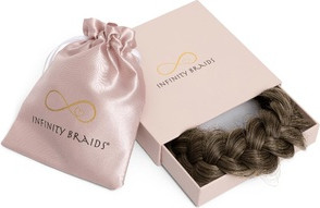 Hair Extensions Infinity Braids Infinity Braids Messy Braid Viènne Atomic Punch