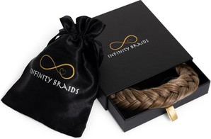 Einfache Zopf Haarverlängerungen Infinity Braids