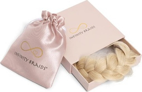 Haarverlängerung Infinity Braids Messy Braid Viènne Shimmer Ale