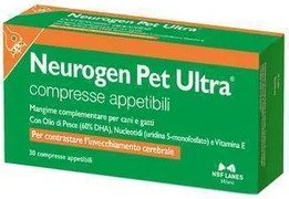 Nahrungsergänzungsmittel Nbf Lanes Neurogen Pet Ultra - Unterstützung bei altersbedingten Gehirnveränderungen bei Haustieren