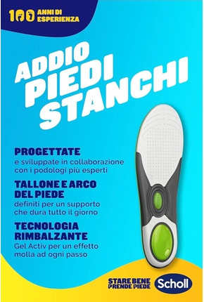 Insoles Scholl Liquiflex Everyday Comfort