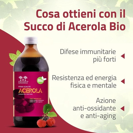 Saft Salugea Bio Acerola