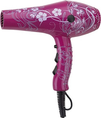 Haartrockner Albi Flower Pink-Fuchsia