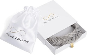 Hair Extensions Infinity Braids Infinity Braids Fishtail Braid Jolie Iced Gold