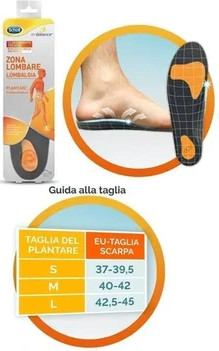 Insoles Scholl Pain Relief for Lumbar Area