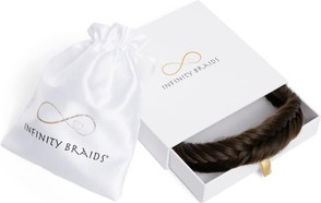 Hair Extensions Infinity Braids Infinity Braids Fishtail Braid Jolie Mocha-Chino