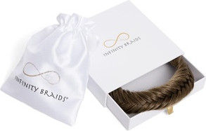 Haarverlängerung Infinity Braids Fischgrätenzopf Jolie Cyber Glam