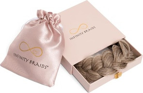 Creamy Toffee Hair Extensions Infinity Braids