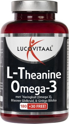 Lucovitaal L-Theanine Omega 3 parhez qo'shimchasi