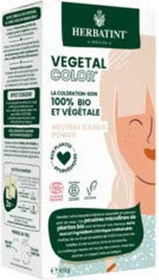 Травяная краска для волос Herbatint Végétal Color Bio Neutral Cassia Power