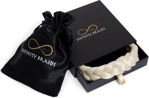 Infinity Braids Lizzy Diamond Frost soch qo'shimchalari