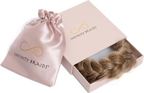 Haarverlängerung Infinity Braids Messy Braid Vienne Marshmallow Roast