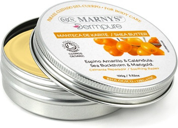 Körperbutter Marny's Dermpure Karite Sanddorn und Kalzium
