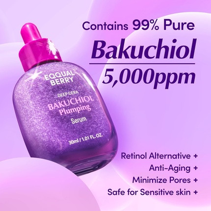 Serum Equalberry Bakuchiol Firming Serum Pore and Wrinkle Minimizer with Bakuchiol and Retinol
