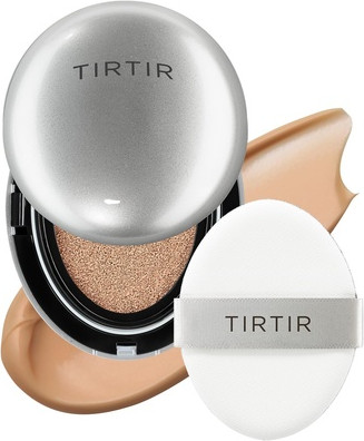 Tirtir Mask Fit Aura Silver Cushion Foundation Semi-Glow Finish Natural