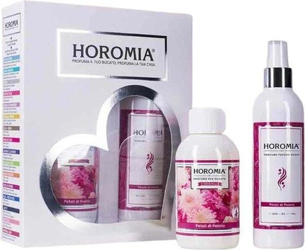 Laundry Perfume And Textile Spray Gift Set Horomia Petali Di Peonia