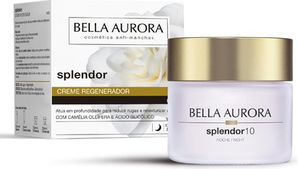 Feuchtigkeitsspendende Regenerierende Nachtcreme Bella Aurora Splendor10 Anti-Aging Behandlung