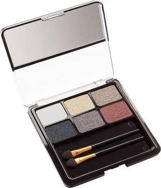 Eyeshadow Palette Christian Faye Smokey Treasure