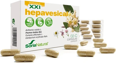 Capsules Soria Natural Hepavesical XXI