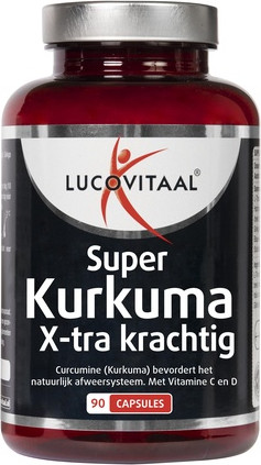 Herbal Supplement Lucovitaal Turmeric X-Tra Powerful
