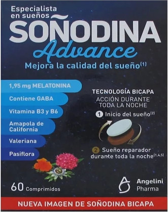 Tablets Angelini Natura Soñodina