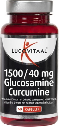 Food Supplement Lucovitaal Glucosamine Curcumin