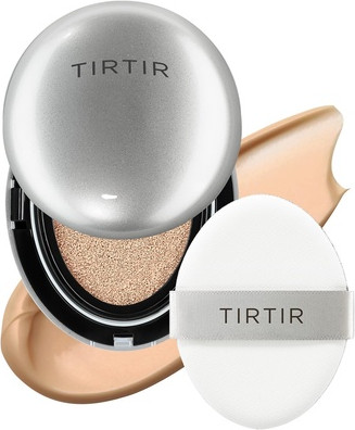 Foundation Tirtir Mask Fit Aura Silver Cushion Foundation Semi-Glow Finish Natural
