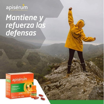 Vitamin Serum Apiserum Royal Jelly with Vitamin C, Reishi, and Shiitake 18-Day Treatment