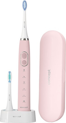 Electric Toothbrush CONCEPT A TROIS Sonic Electric Toothbrush with Travel Case