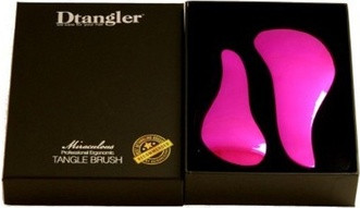 Detangler Dtangler Gift Set Of Miraculous Pink Hair Brushes