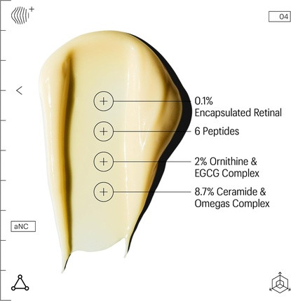Night Cream Allies of Skin Retinal 0.05% Peptides Repair Night Cream with Encapsulated Retinol