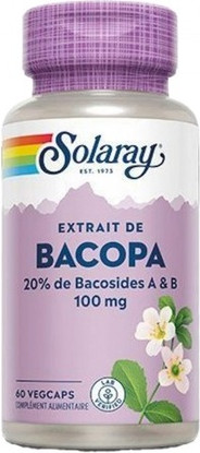 Capsules Solaray Bacopa Dietary Supplement