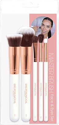 Cosmetic Brush Set Dermacol Rose Gold