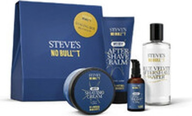 Bartpflege-Sets Geschenkset Rasierschachtel Blue Velvet Steve's