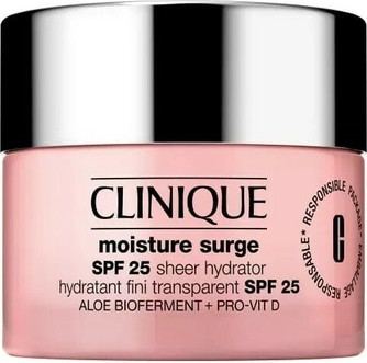 Tagescreme Clinique Moisture Surge Hydrating Gel Cream Spf 25 Sheer Hydrator