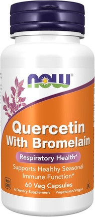 Capsules Now Foods Quercetin with Bromelain