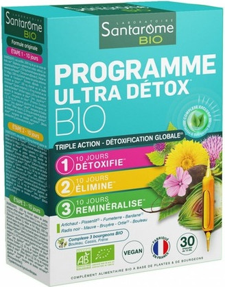 Vials Markenlos Santarome Organic Ultra Detox Program
